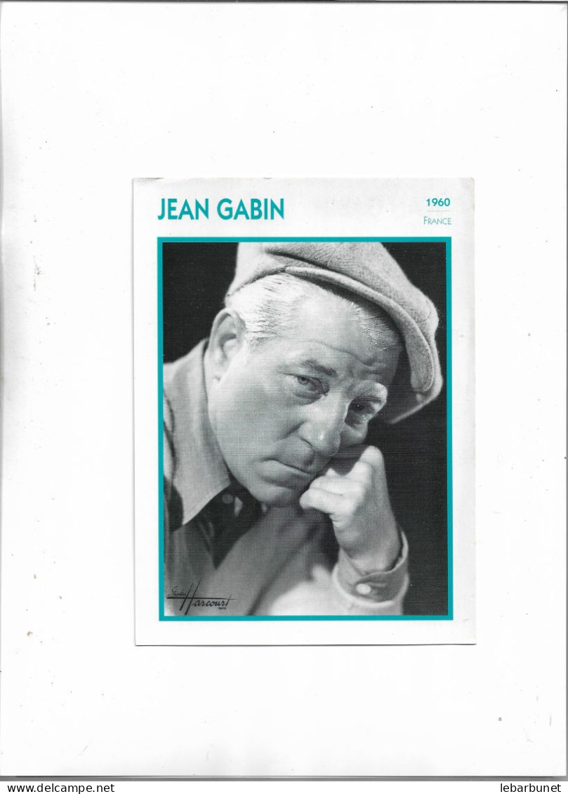 Portrait De Star De Cinéma Jean Gabin - Collections