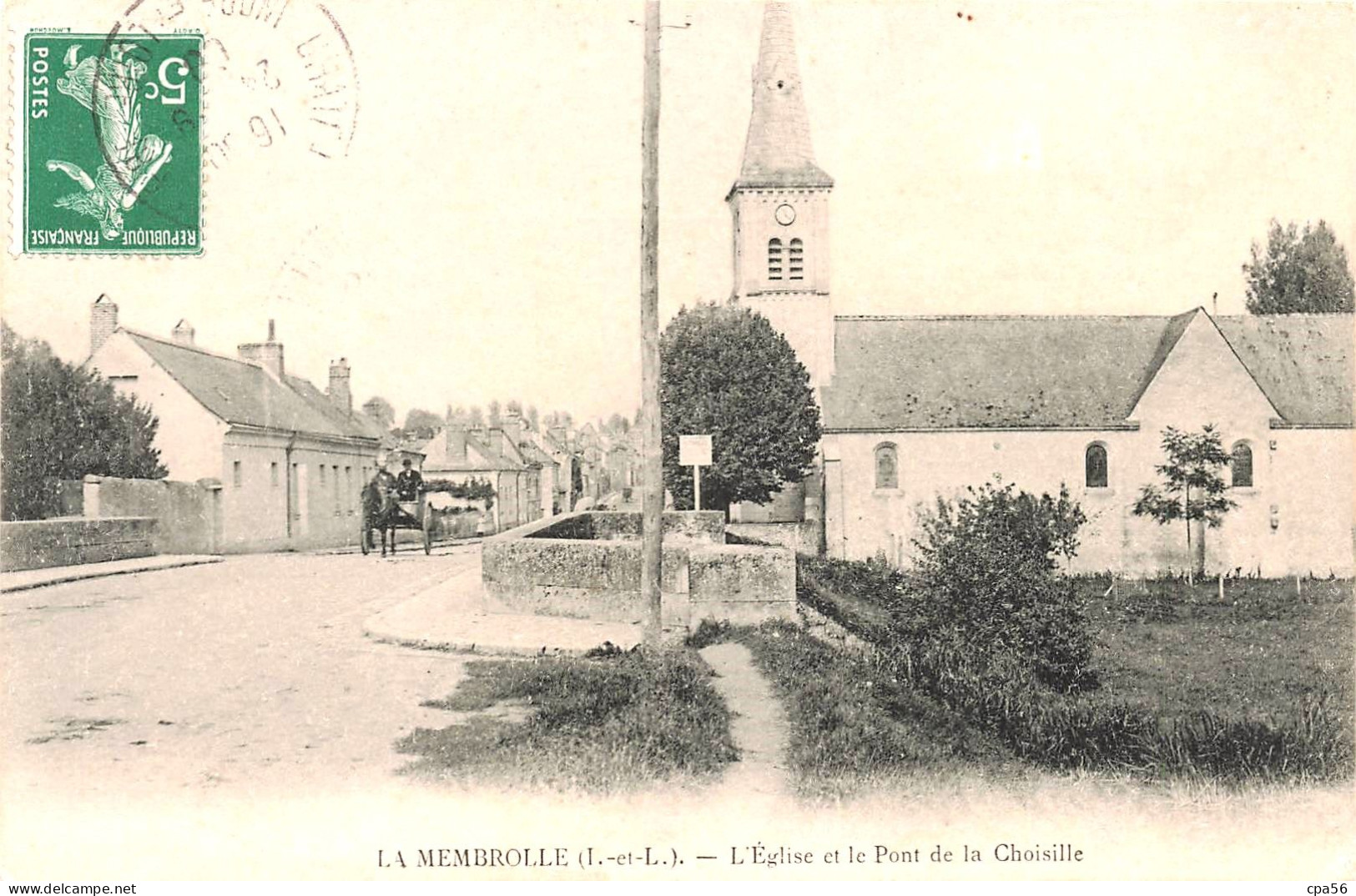 La MEMBROLLE - Vers L'Église Et Le Pont De La CHOISILLE - Autres & Non Classés