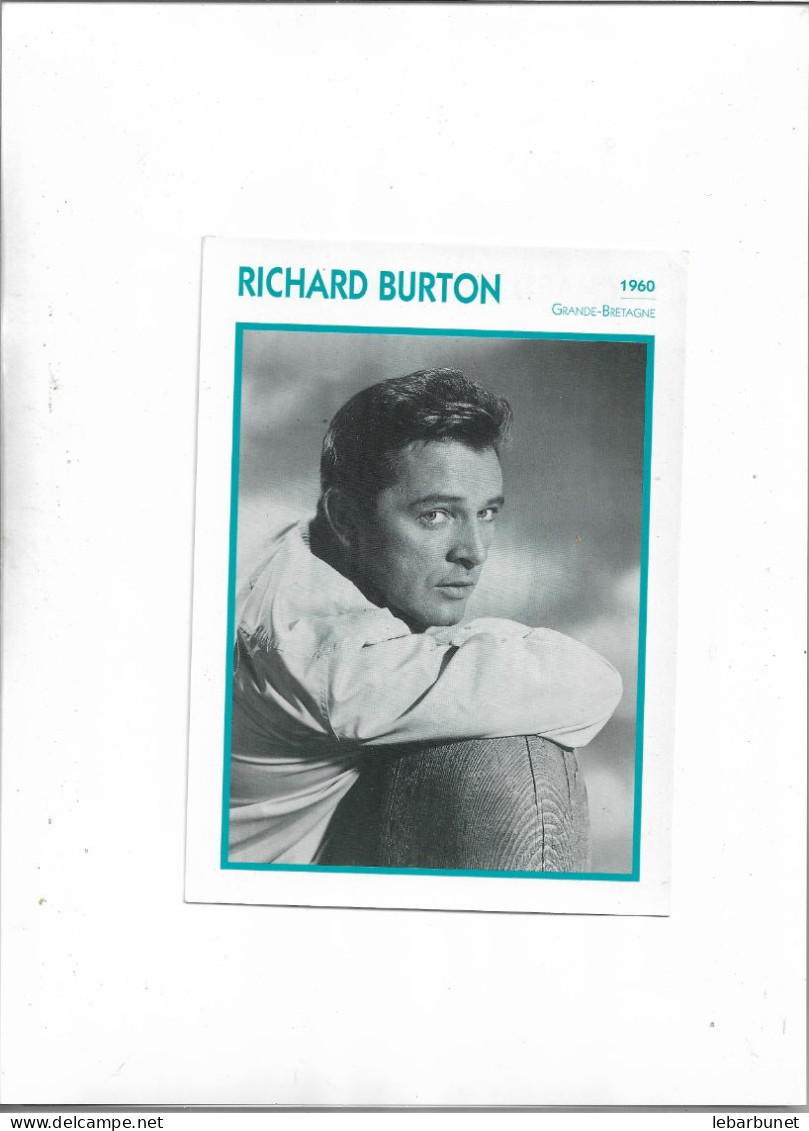 Portrait De Star De Cinéma Richard Burton - Verzamelingen