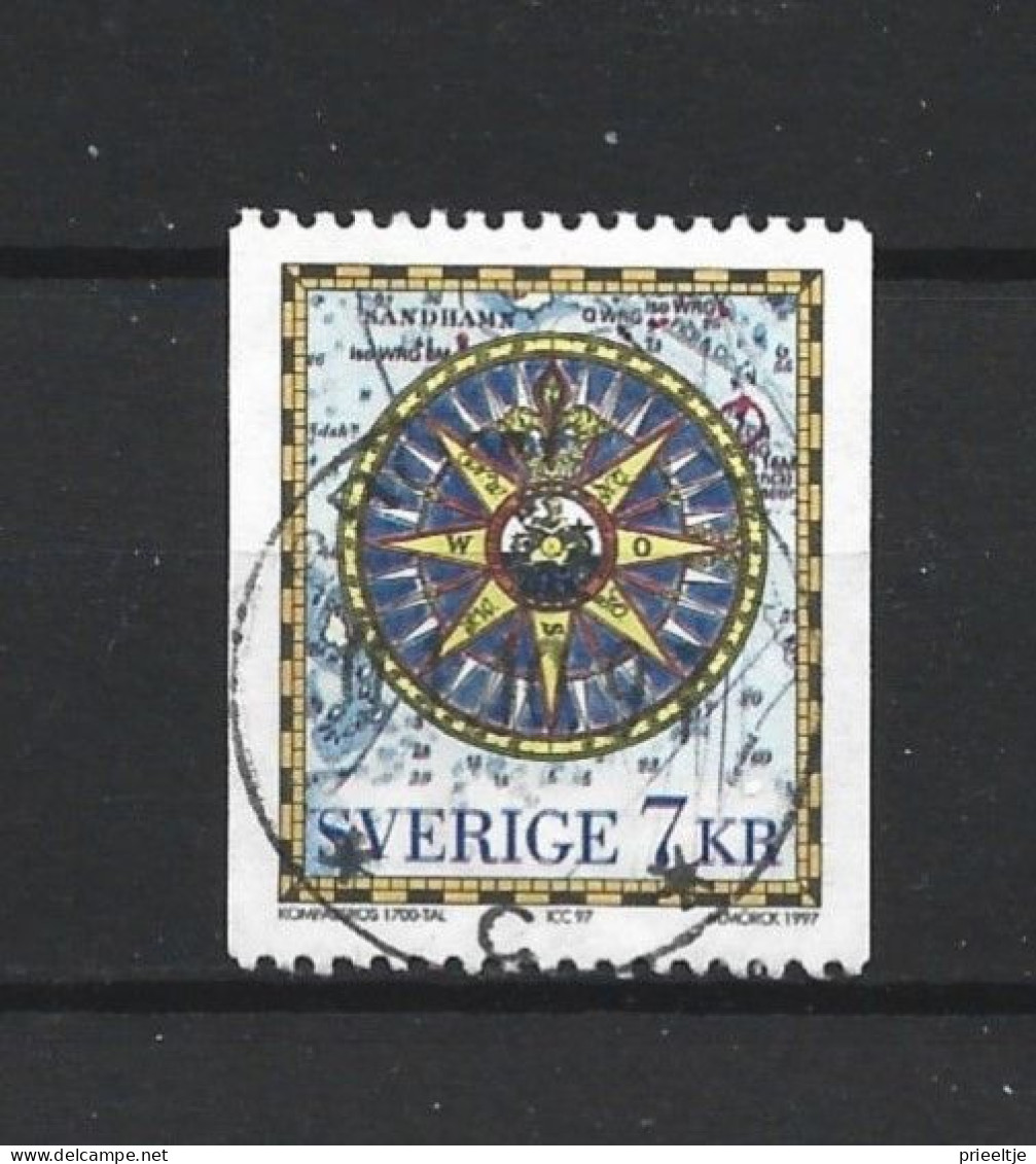 Sweden 1997 Windrose Y.T. 1989 (0) - Oblitérés