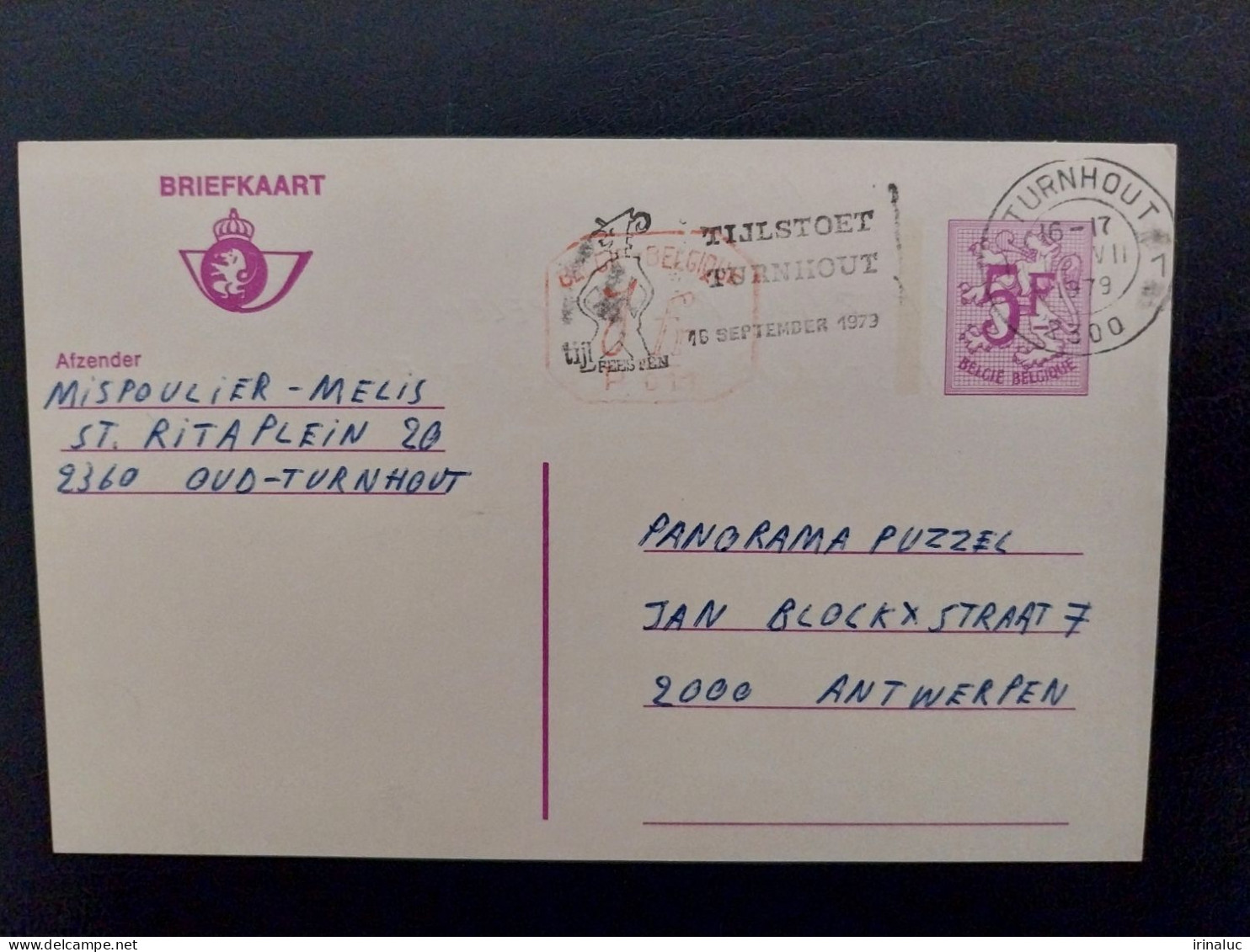 Briefkaart 185-IV M1 P011 - Cartoline 1951-..