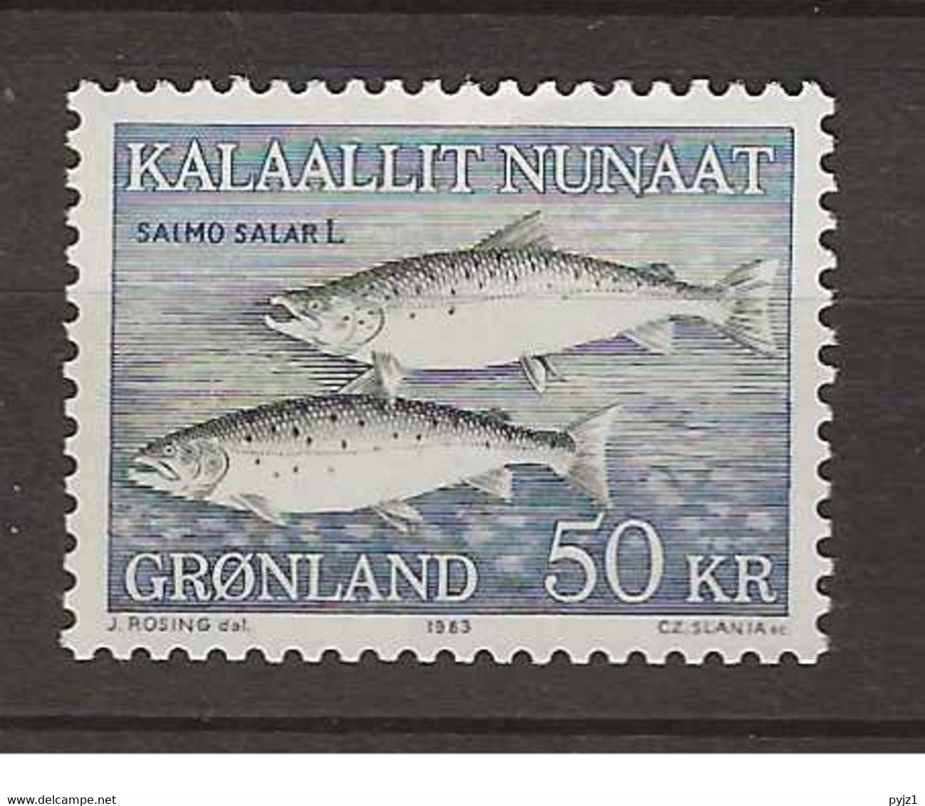 1983 MNH Greenland, Mi 140 Postfris** - Ungebraucht