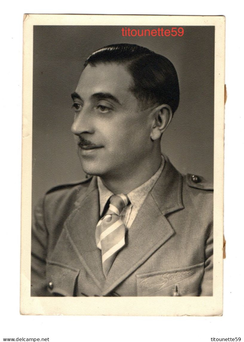 MILITARIA- CARTE-PHOTO PRISONNIER De GUERRE 20 Mai 1943- CACHET ALLEMAND-Photo FRANZ SEIVERT TRIER - Guerra 1939-45