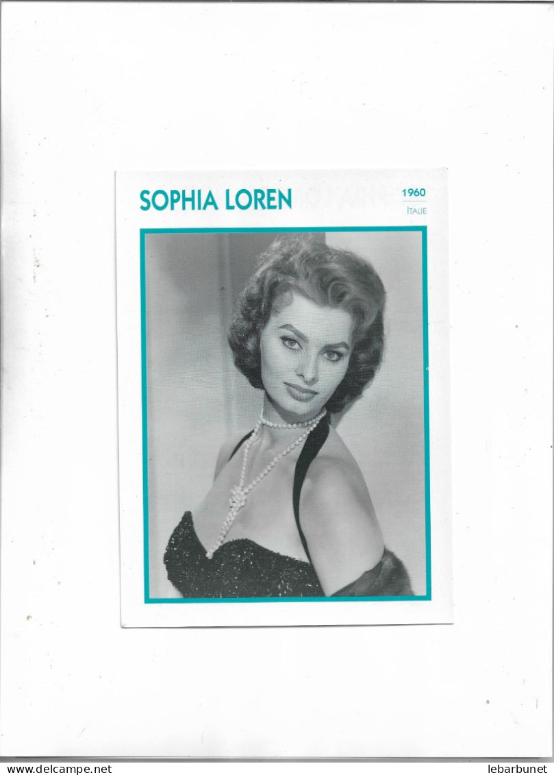 Portrait De Star De Cinéma Sophia Loren - Sammlungen