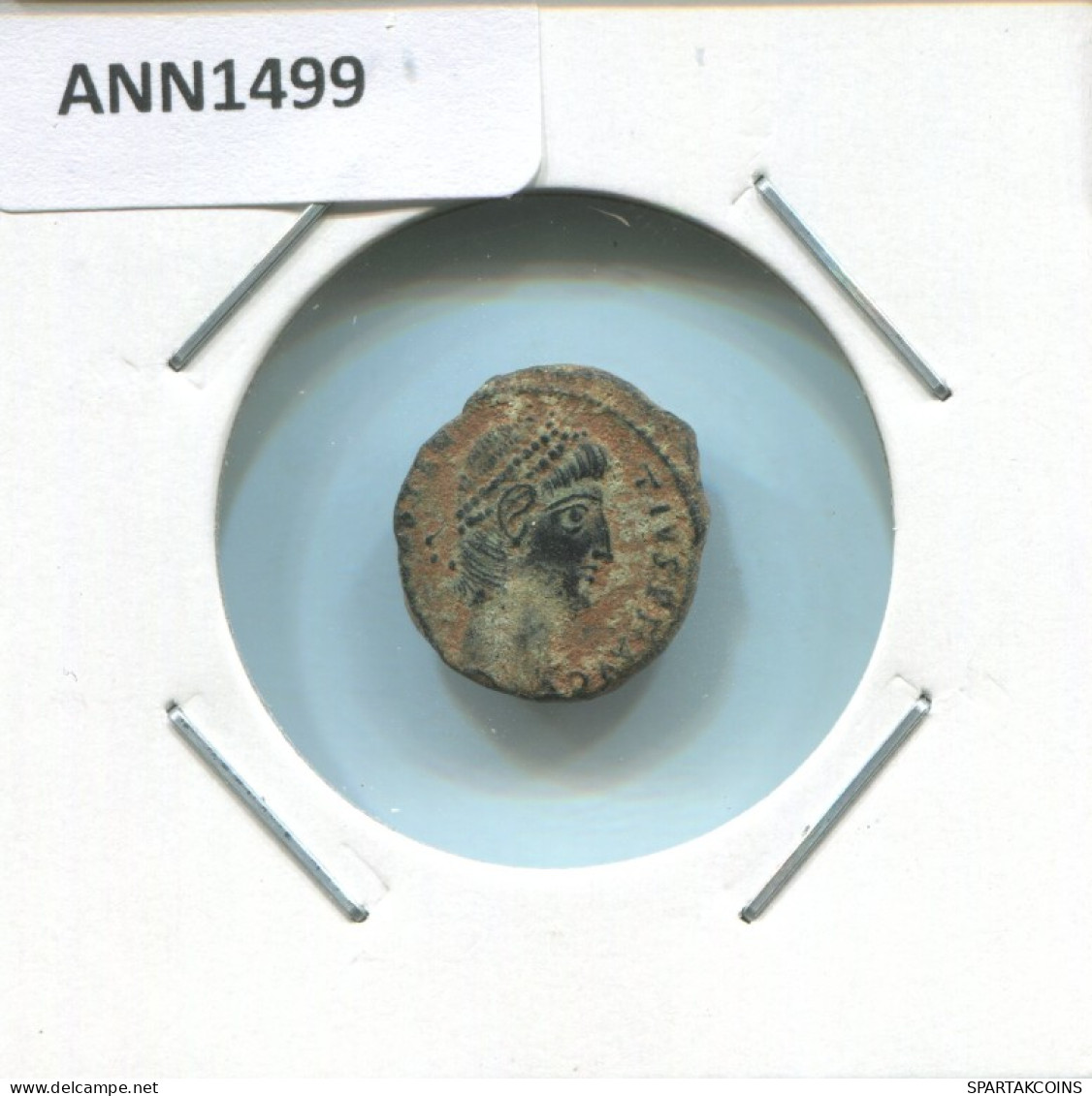 IMPEROR? VOT XX MVLT XXX 1.6g/15mm Ancient ROMAN EMPIRE Coin # ANN1499.10.U.A - Otros & Sin Clasificación