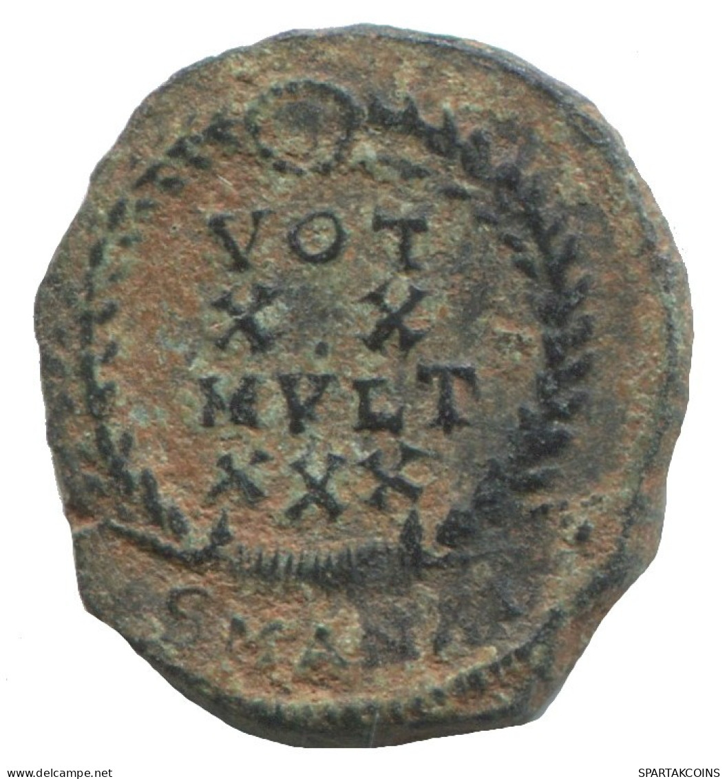 IMPEROR? VOT XX MVLT XXX 1.6g/15mm Ancient ROMAN EMPIRE Coin # ANN1499.10.U.A - Sonstige & Ohne Zuordnung