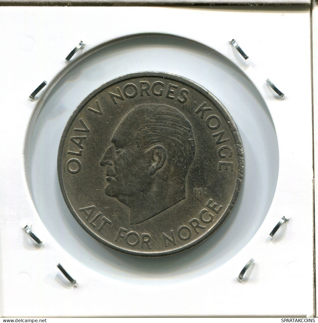 1 KRONE 1964 NORWAY Coin #AR751.U.A - Noruega
