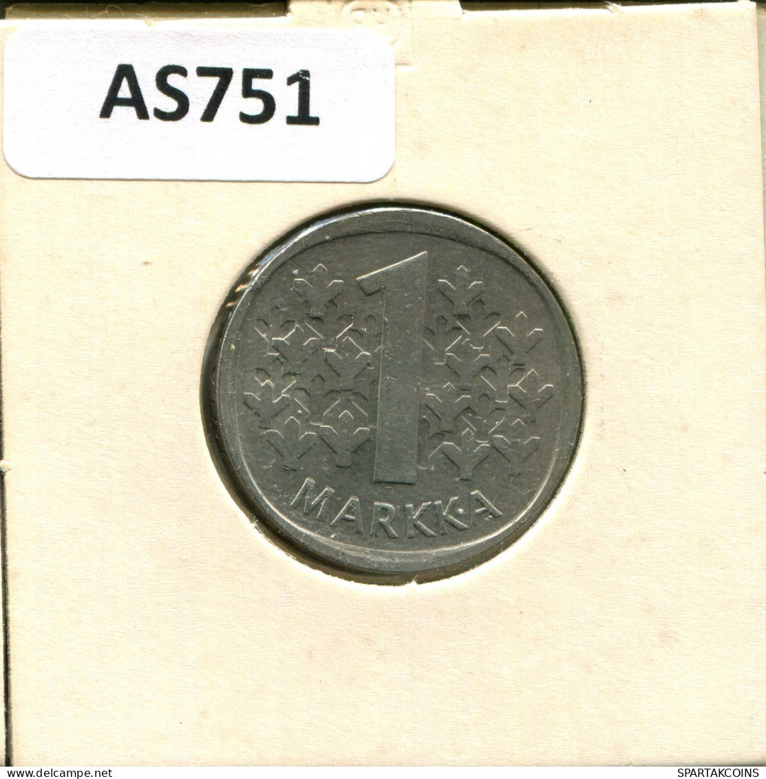 1 MARKKA 1982 FINNLAND FINLAND Münze #AS751.D.A - Finnland