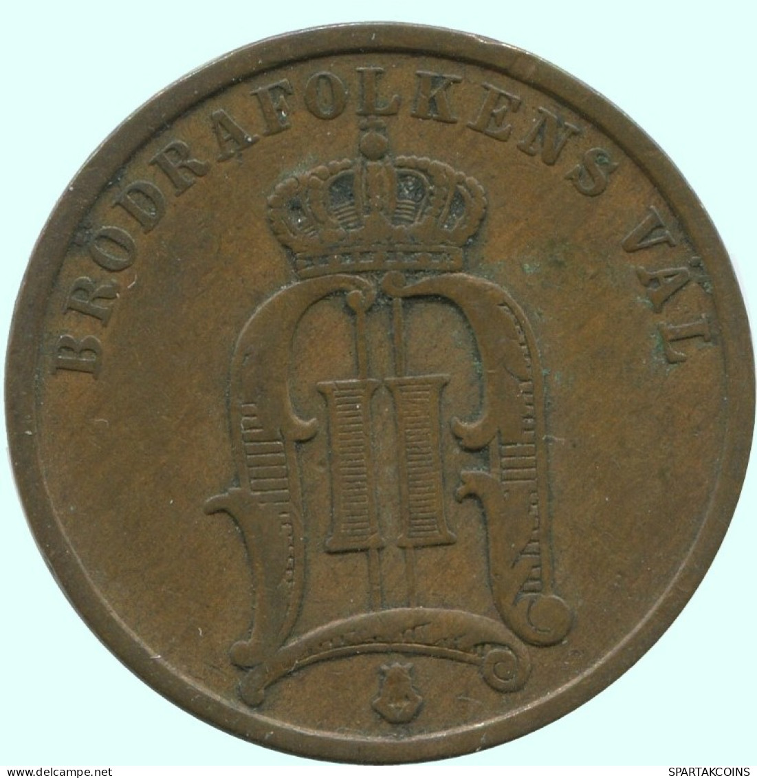 2 ORE 1901 SUECIA SWEDEN Moneda #AC919.2.E.A - Suède