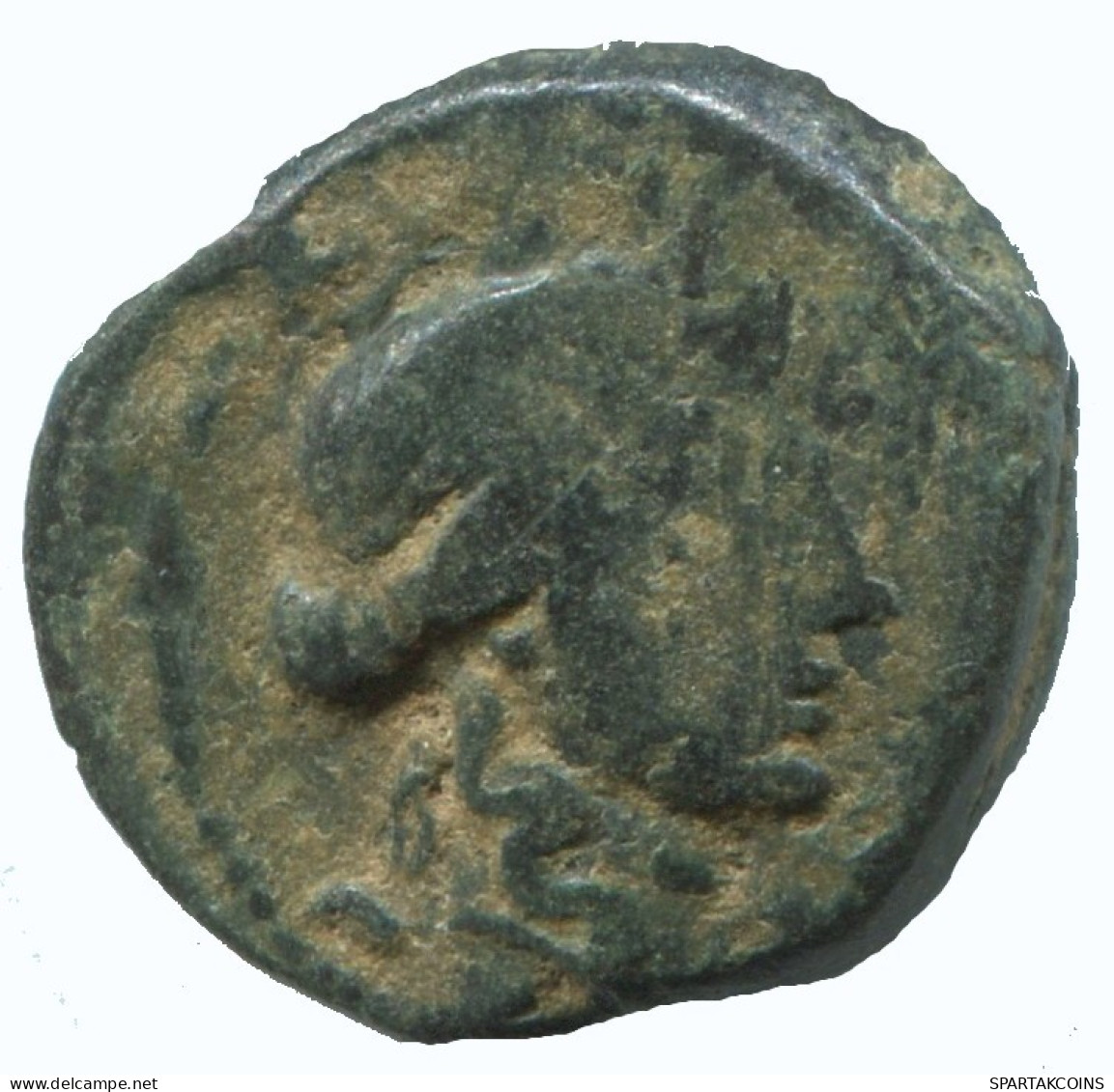 WREATH Authentic Original Ancient GREEK Coin 3.7g/17mm #NNN1425.9.U.A - Griechische Münzen