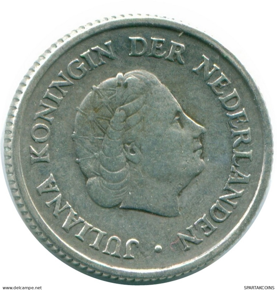 1/4 GULDEN 1956 NETHERLANDS ANTILLES SILVER Colonial Coin #NL10905.4.U.A - Niederländische Antillen