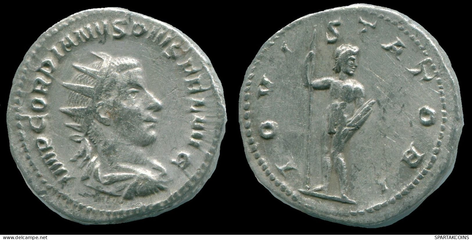 GORDIAN III AR ANTONINIANUS ROME Mint AD 241-243 IOVI STATORI #ANC13159.35.F.A - La Crisis Militar (235 / 284)