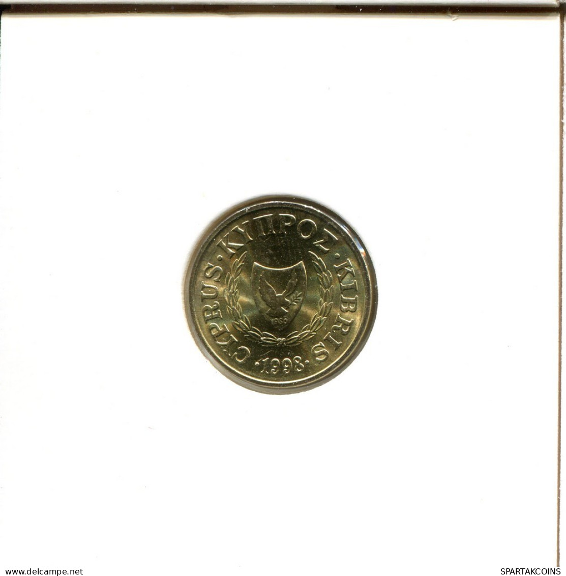 1 CENT 1998 CHYPRE CYPRUS Pièce #AZ917.F.A - Cyprus