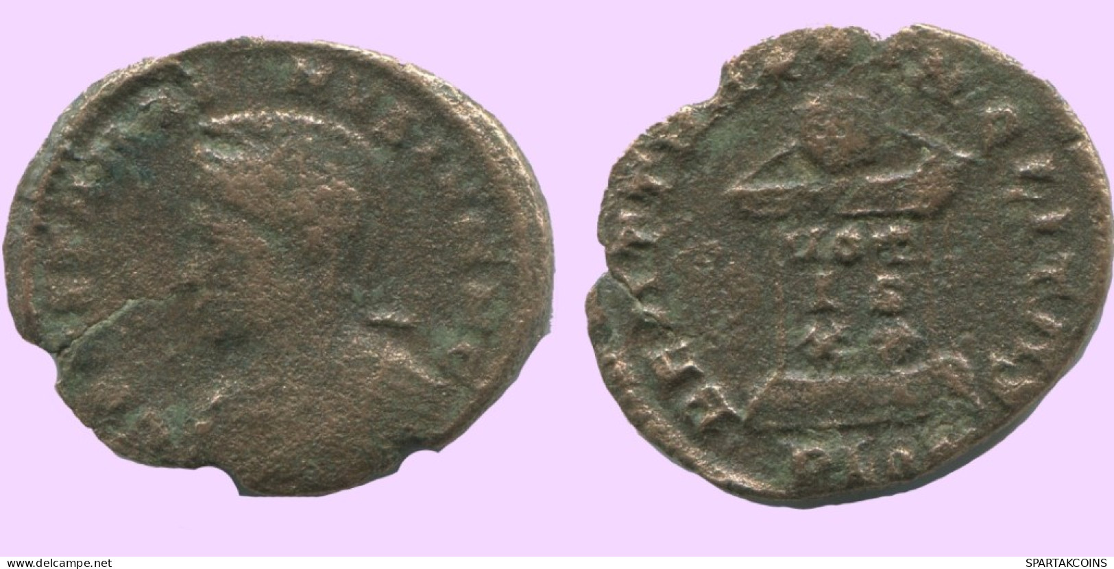 LATE ROMAN EMPIRE Follis Antique Authentique Roman Pièce 2g/20mm #ANT2021.7.F.A - The End Of Empire (363 AD Tot 476 AD)