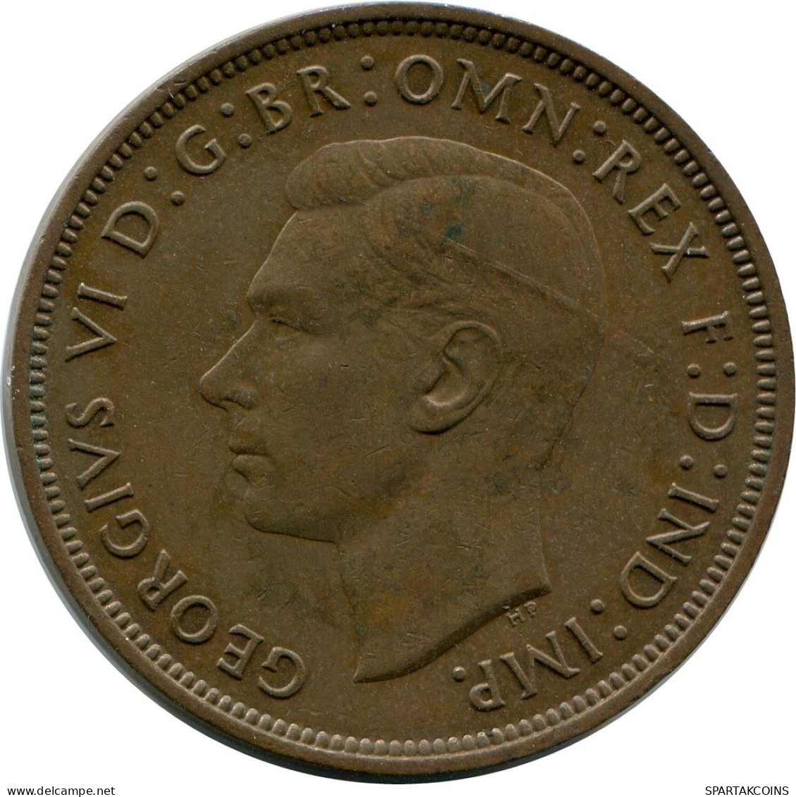 PENNY 1938 UK GREAT BRITAIN Coin #BB022.U.A - D. 1 Penny