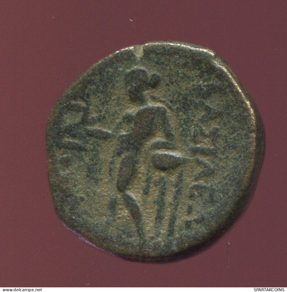 GREEK Coin Antiochos Athena Apollo Arrow Bronze 3.90g/15.26mm #ANT1133.12.U.A - Griechische Münzen