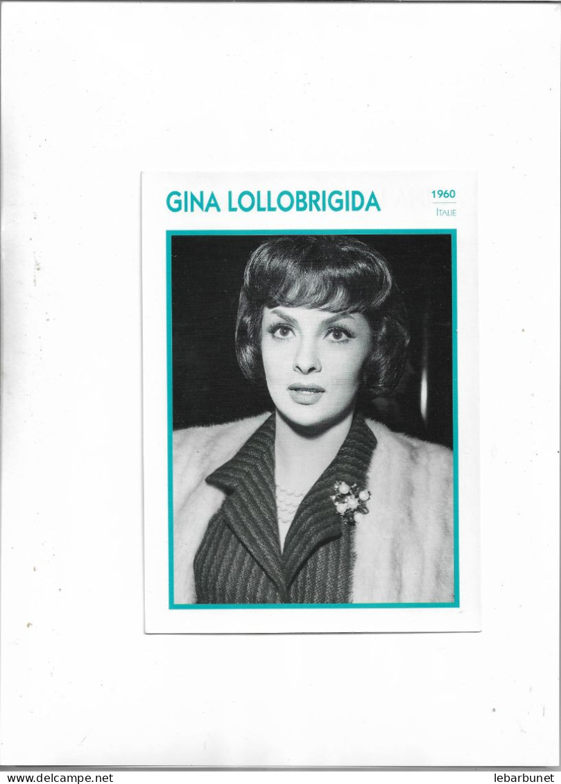 Portrait De Star De Cinéma Gina Lollobrigida - Collezioni
