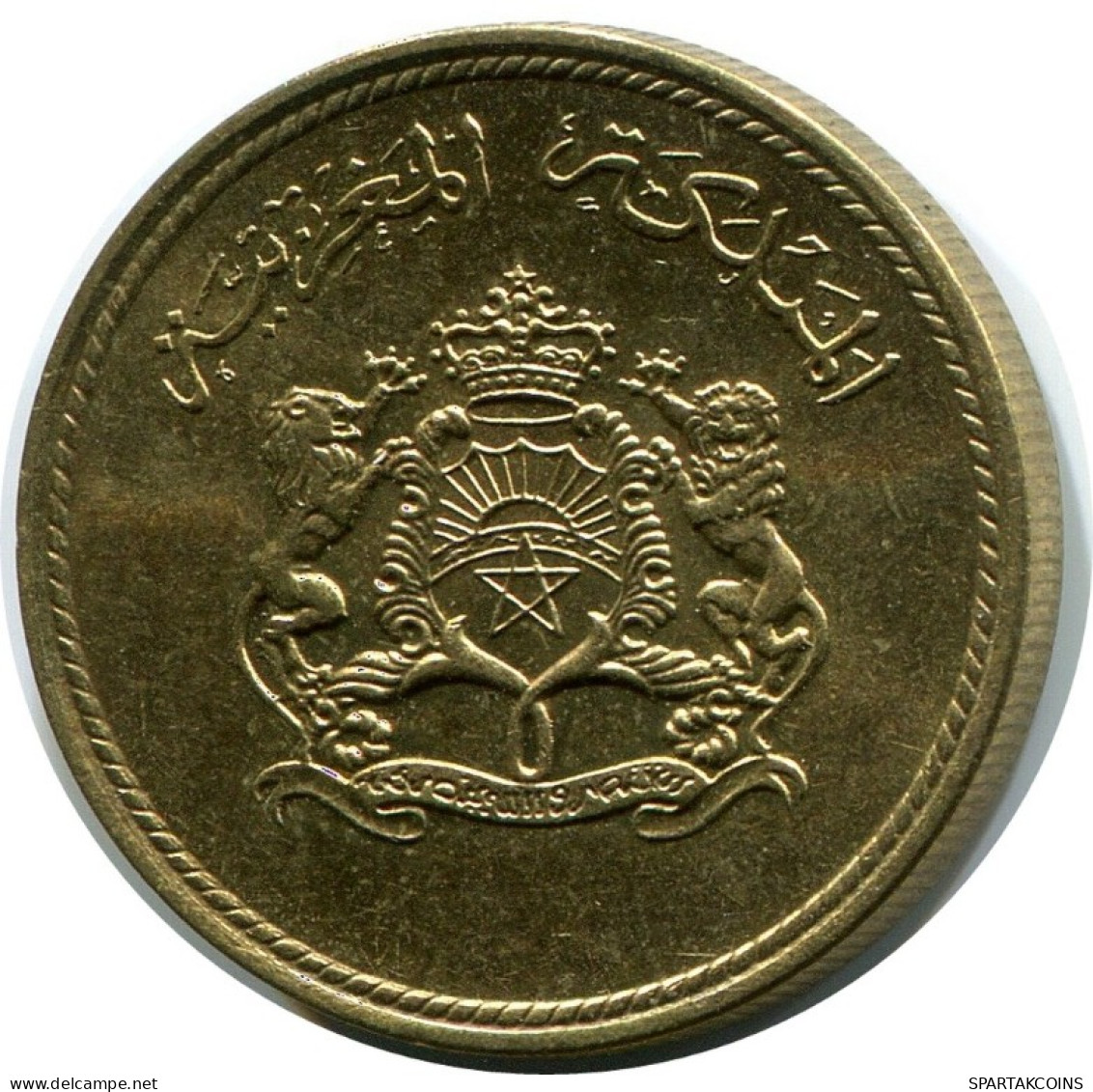 10 CENTIMES 1974 MARRUECOS MOROCCO Hassan II Moneda #AH842.E.A - Marruecos