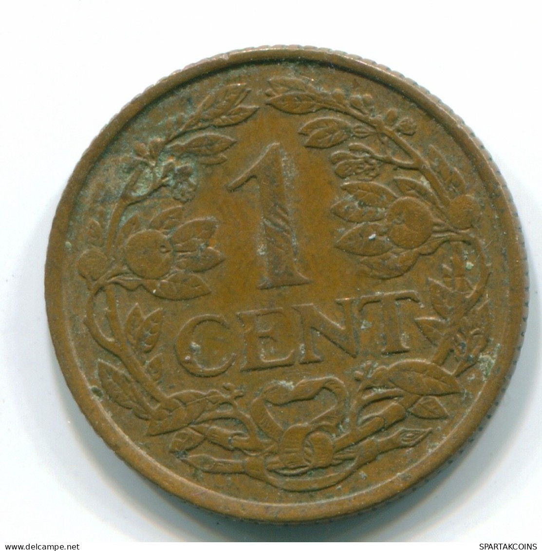 1 CENT 1963 NIEDERLÄNDISCHE ANTILLEN Bronze Fish Koloniale Münze #S11079.D.A - Niederländische Antillen