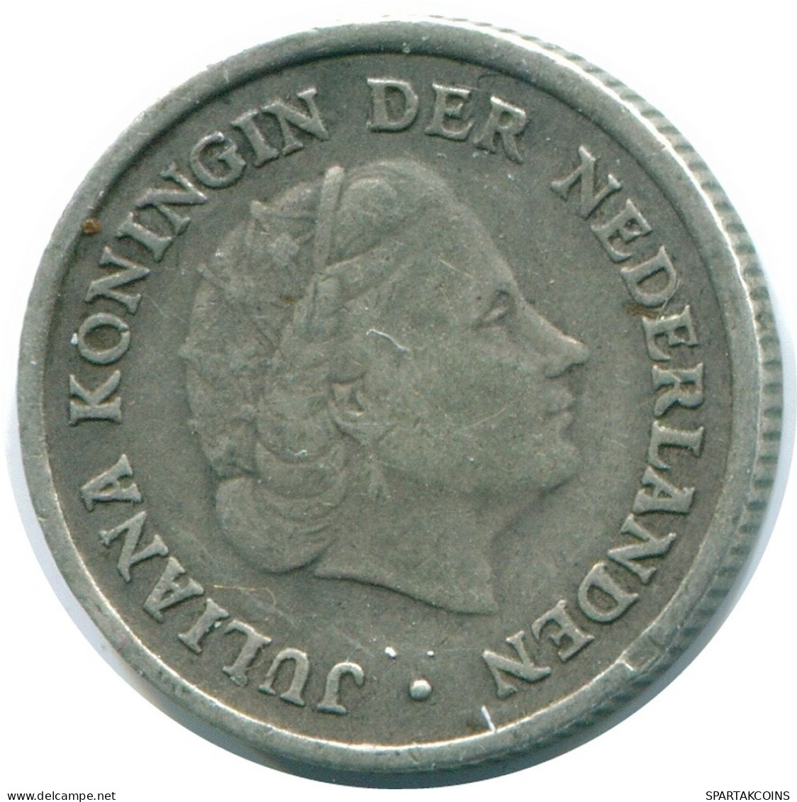 1/10 GULDEN 1959 NETHERLANDS ANTILLES SILVER Colonial Coin #NL12226.3.U.A - Antilles Néerlandaises