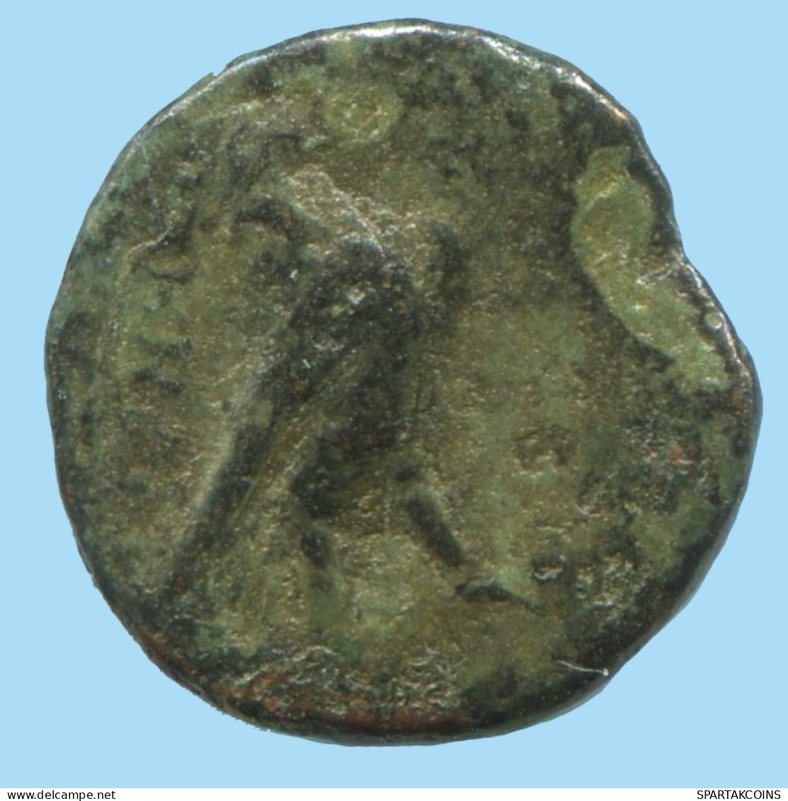 AIOLIS KYME EAGLE SKYPHOS Authentic Ancient GREEK Coin 1.4g/11mm #AG175.12.U.A - Grecques