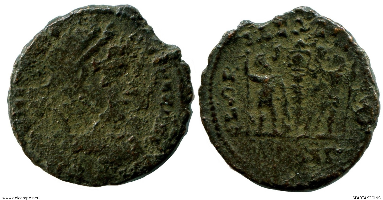 ROMAN Moneda CONSTANTINOPLE FROM THE ROYAL ONTARIO MUSEUM #ANC11052.14.E.A - Der Christlischen Kaiser (307 / 363)
