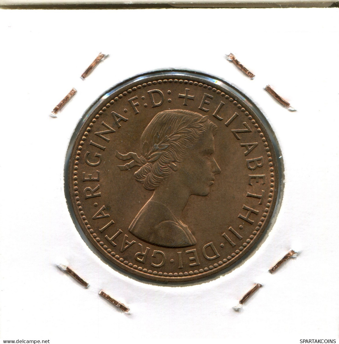 PENNY 1965 UK GROßBRITANNIEN GREAT BRITAIN Münze #AW090.D.A - D. 1 Penny