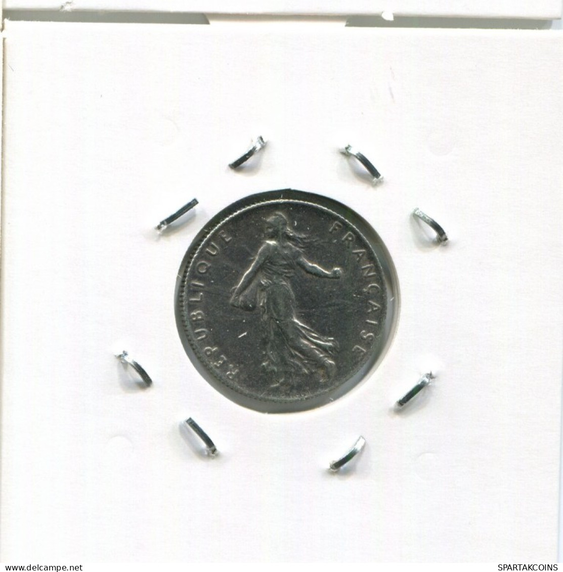 50 CENTIMES 1917 FRANCIA FRANCE Moneda #AM215.E.A - 50 Centimes