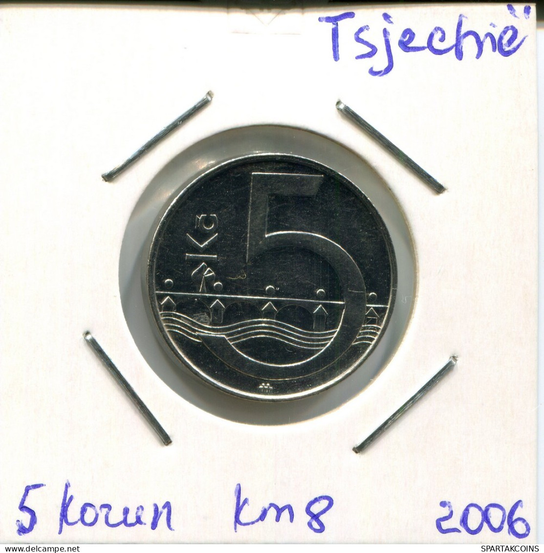 5 KORUN 2006 TCH CZECH REPUBLIC Pièce #AP770.2.F.A - Tsjechië