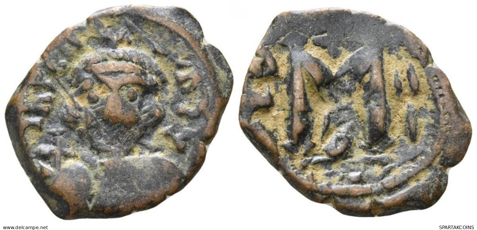 Constans II Follis Cross Globus 5.18g/24mm #ANT1058.8.E.A - Byzantinische Münzen