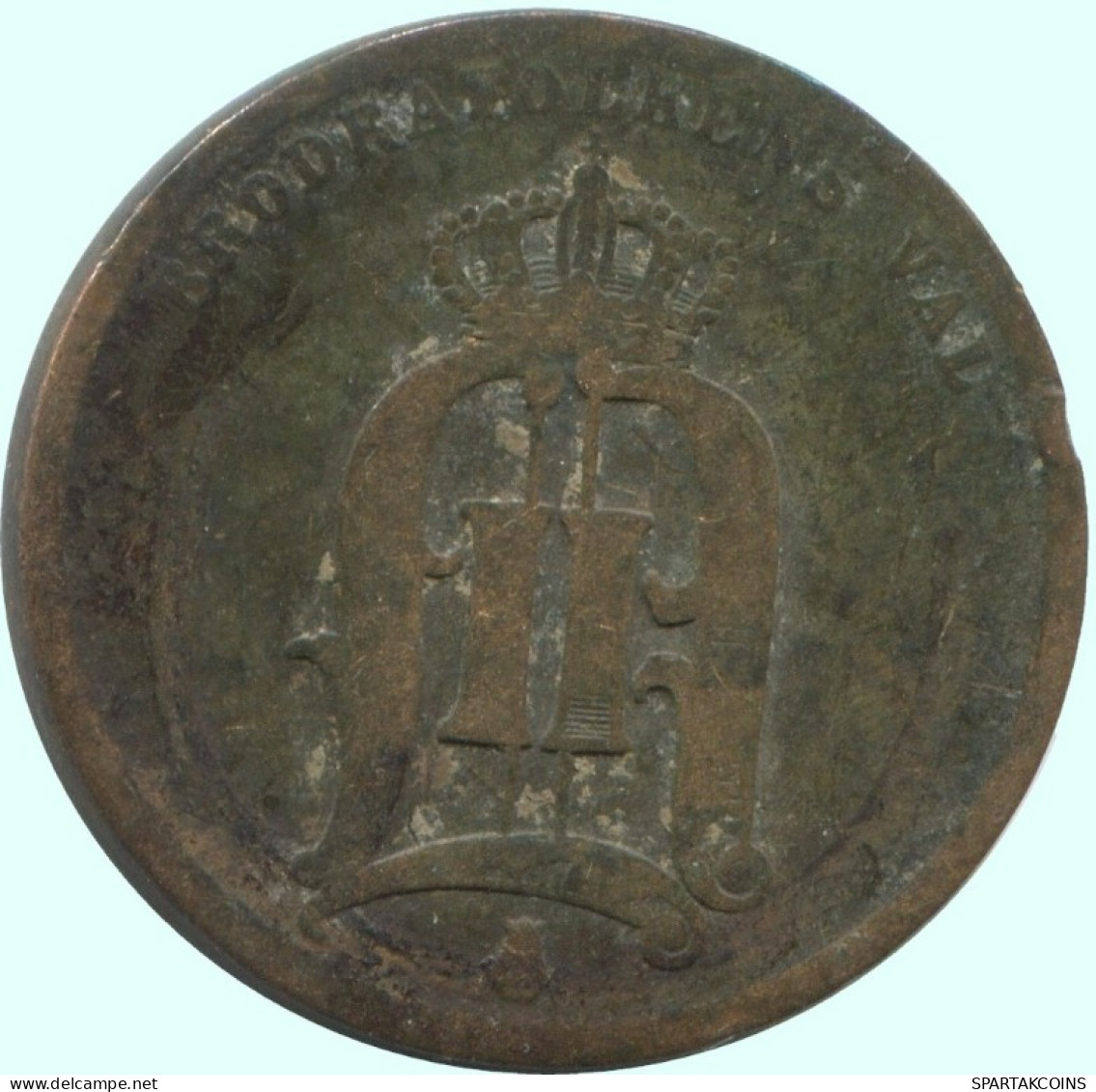 2 ORE 1876 SUECIA SWEDEN Moneda #AC891.2.E.A - Sweden