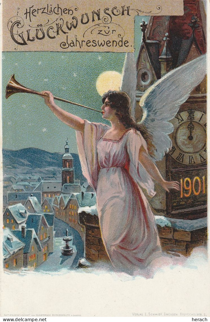 Allemagne Entier Postal Illustré 1901 - Briefkaarten