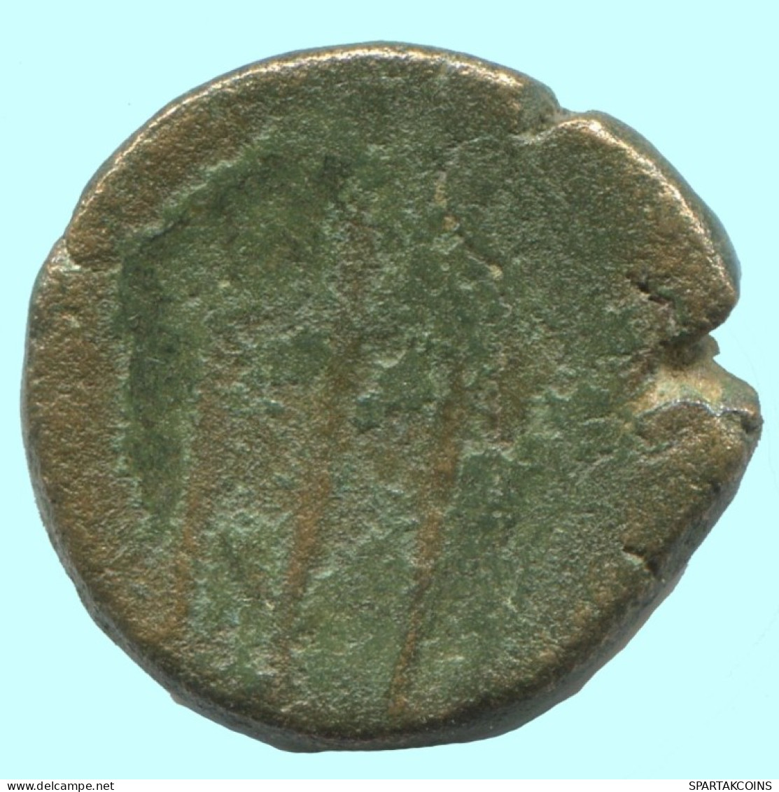 TRIDENT AUTHENTIC ORIGINAL ANCIENT GREEK Coin 6.2g/19mm #AF951.12.U.A - Griechische Münzen