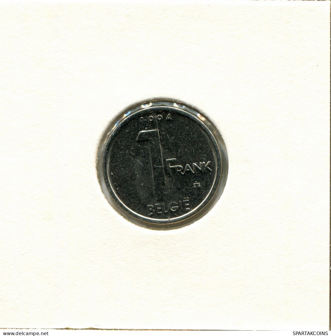 1 FRANC 1997 DUTCH Text BELGIUM Coin #BB203.U.A - 1 Frank