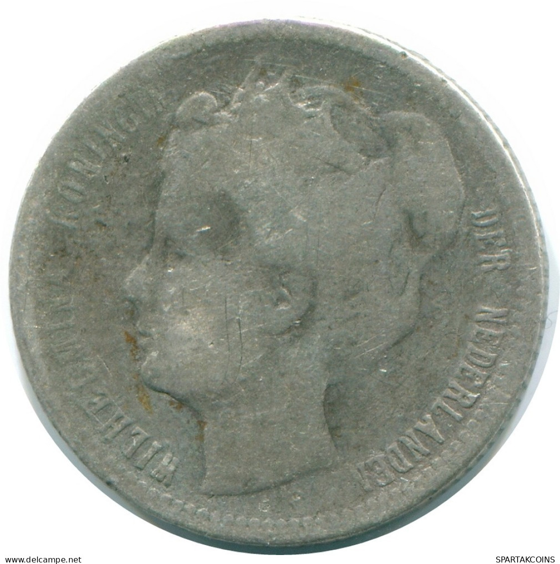 1/4 GULDEN 1900 CURACAO Netherlands SILVER Colonial Coin #NL10489.4.U.A - Curacao