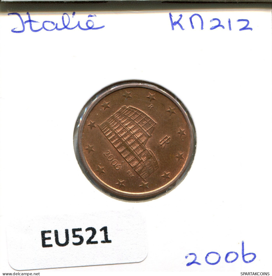 5 EURO CENTS 2006 ITALIA ITALY Moneda #EU521.E.A - Italy