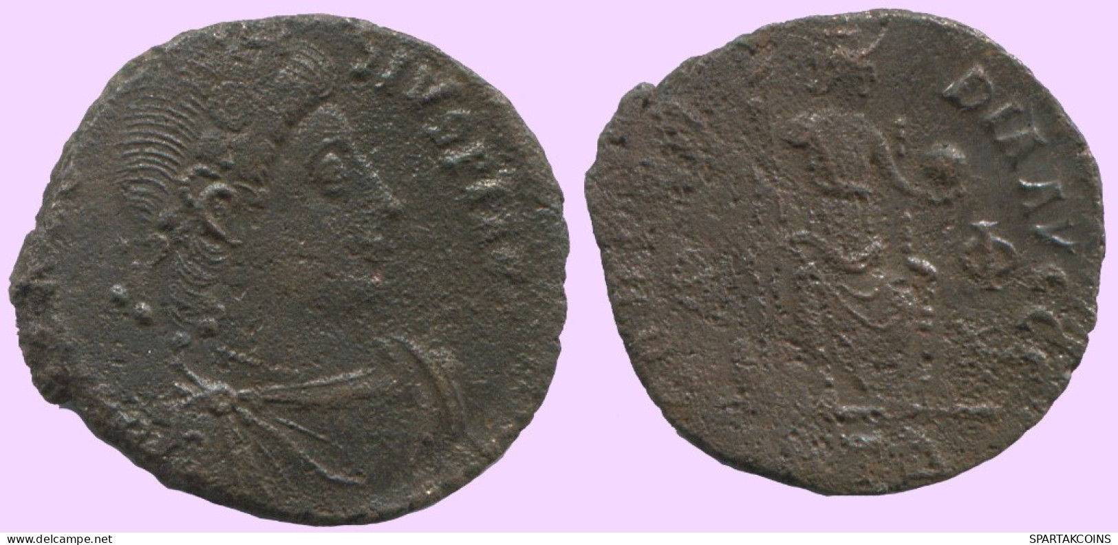 LATE ROMAN IMPERIO Moneda Antiguo Auténtico Roman Moneda 1.9g/18mm #ANT2232.14.E.A - The End Of Empire (363 AD To 476 AD)