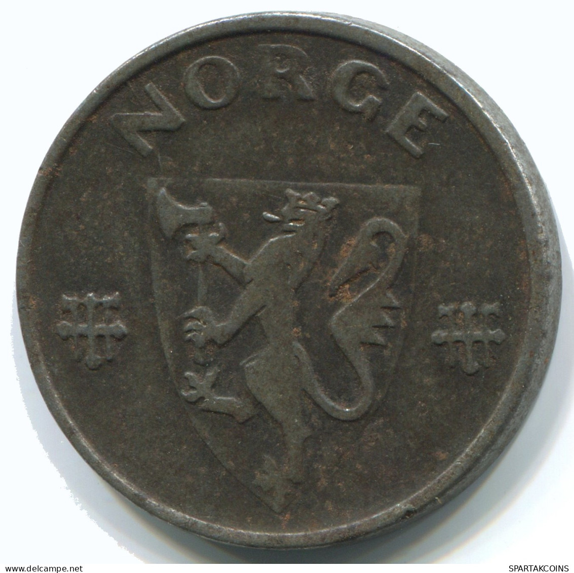 5 ORE 1943 NORWEGEN NORWAY Münze #WW1035.D.A - Noorwegen