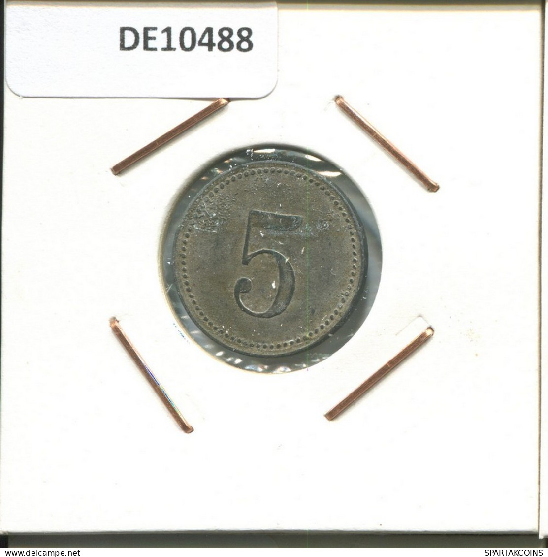 BAVARIA 5 PFENNIG 1917 Notgeld German States #DE10488.6.E.A - 5 Pfennig