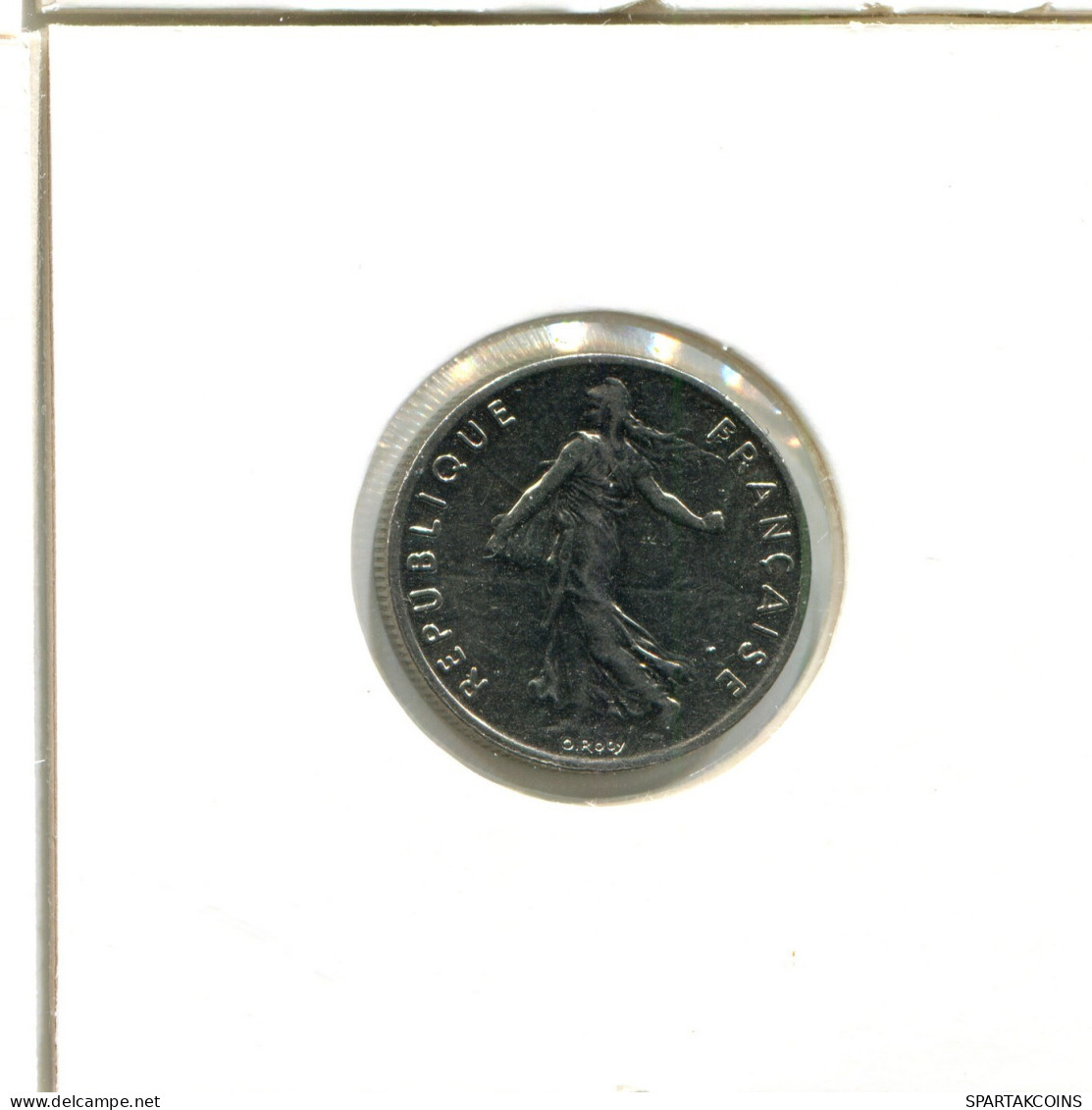 1/2 FRANC 1977 FRANCE Coin #AX591.U.A - 1/2 Franc