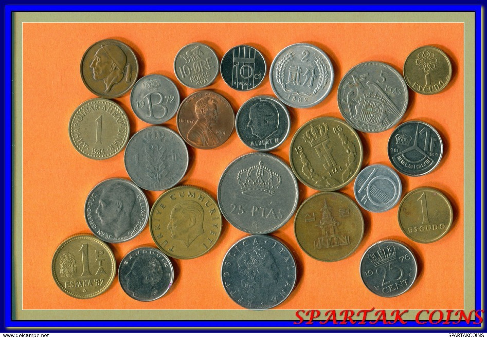 Collection WORLD Coin Mixed Lot Different COUNTRIES And REGIONS #L10021.2.U.A - Altri & Non Classificati