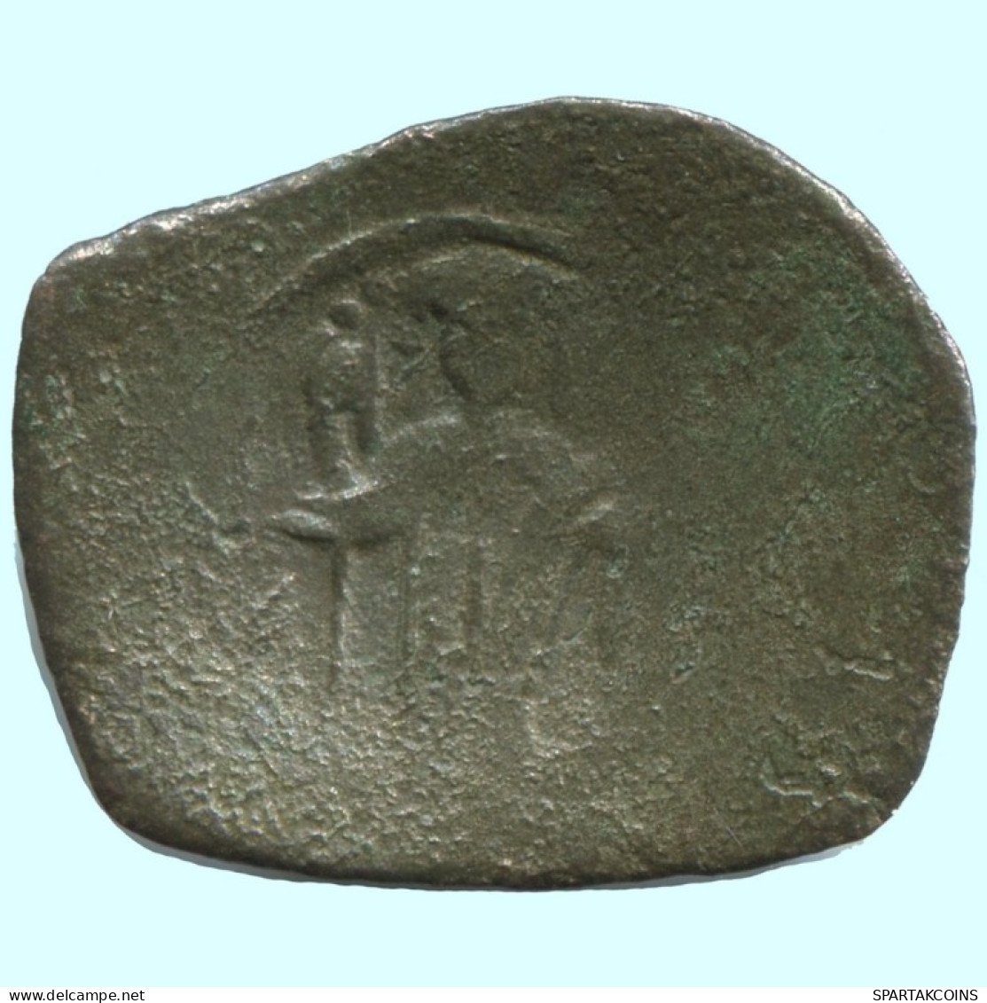 TRACHY BYZANTINISCHE Münze  EMPIRE Antike Authentisch Münze 1g/19mm #AG642.4.D.A - Bizantine
