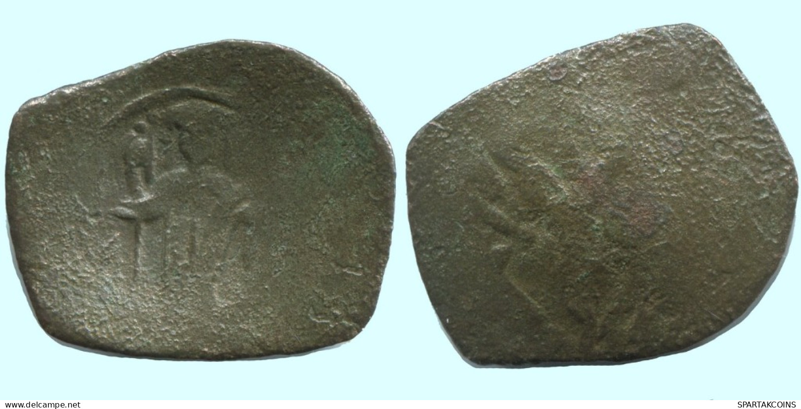 TRACHY BYZANTINISCHE Münze  EMPIRE Antike Authentisch Münze 1g/19mm #AG642.4.D.A - Byzantium