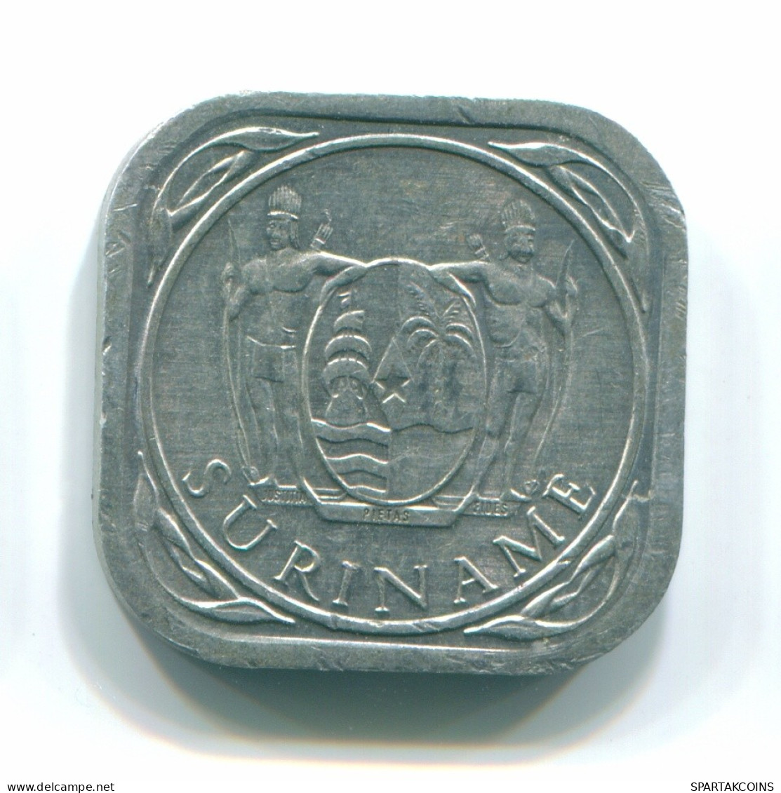 5 CENTS 1976 SURINAME Aluminium Moneda #S12584.E.A - Suriname 1975 - ...