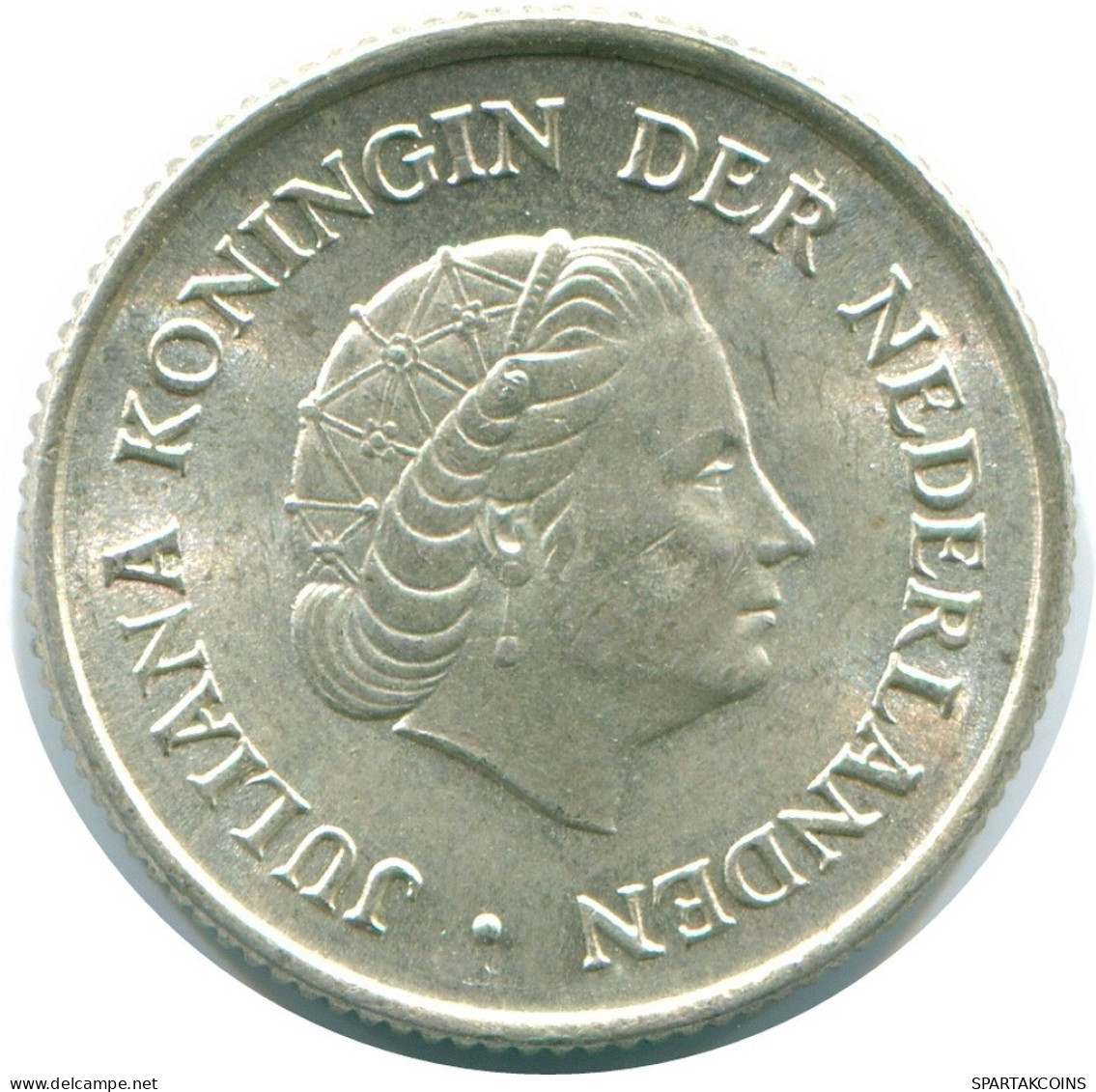 1/4 GULDEN 1970 ANTILLAS NEERLANDESAS PLATA Colonial Moneda #NL11646.4.E.A - Niederländische Antillen