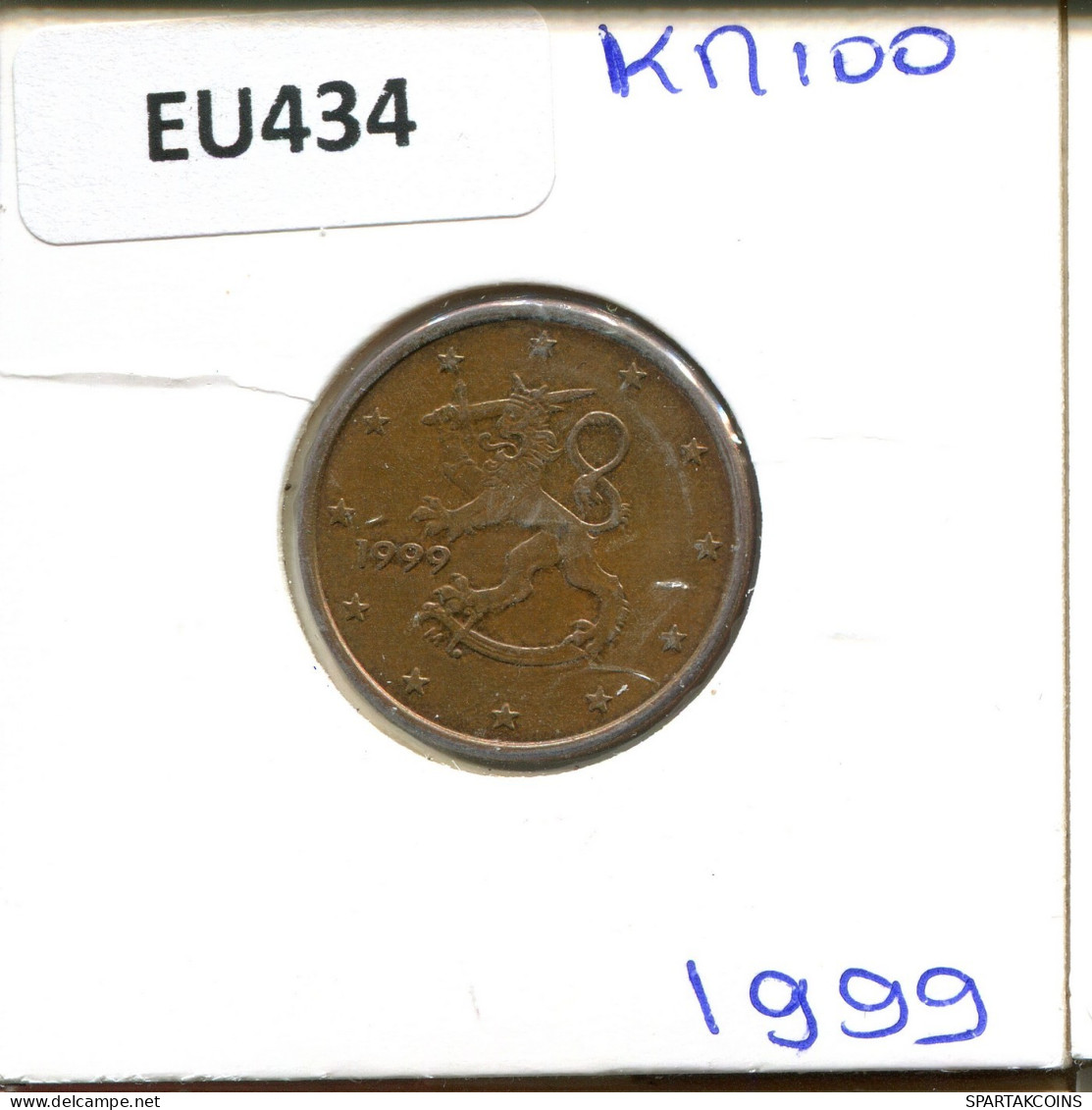 5 EURO CENTS 1999 FINNLAND FINLAND Münze #EU434.D.A - Finnland