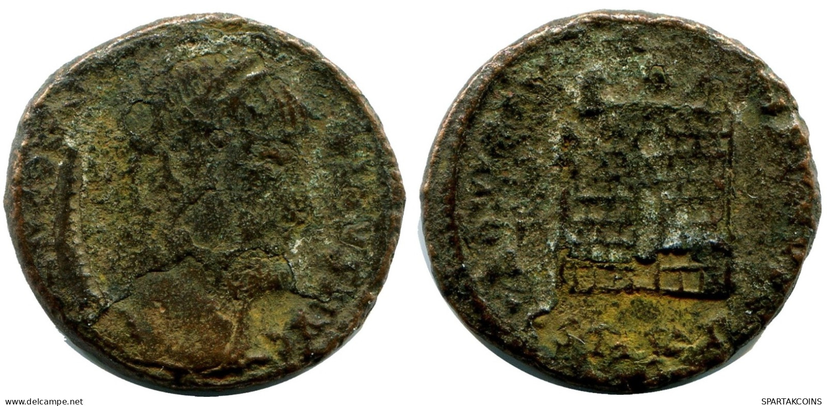 CONSTANTINE I MINTED IN CYZICUS FROM THE ROYAL ONTARIO MUSEUM #ANC11040.14.F.A - L'Empire Chrétien (307 à 363)