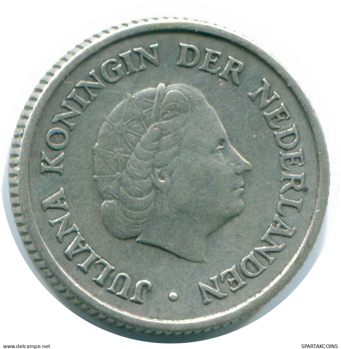 1/4 GULDEN 1956 NETHERLANDS ANTILLES SILVER Colonial Coin #NL10909.4.U.A - Niederländische Antillen