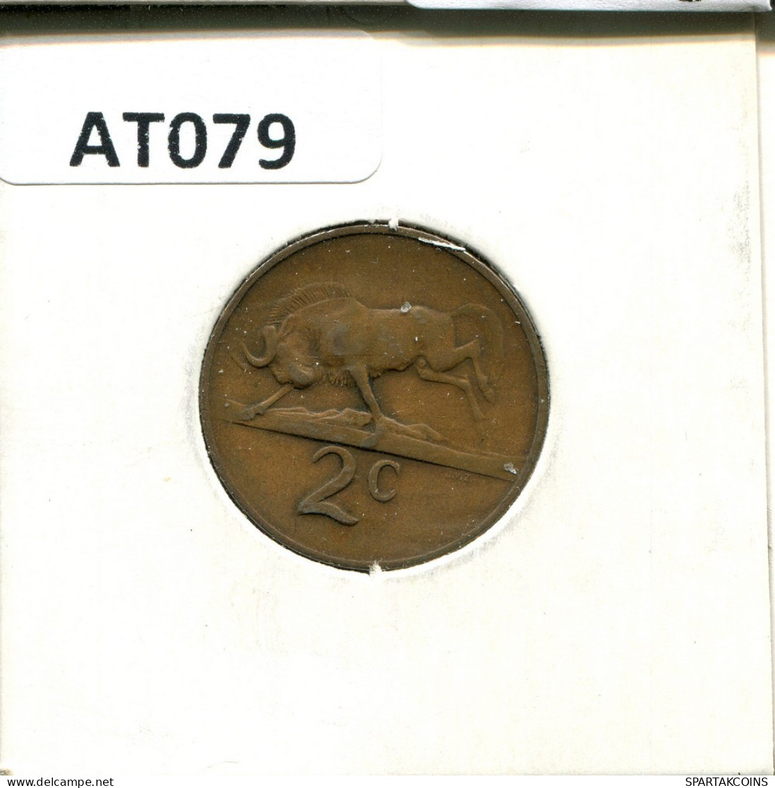 2 CENTS 1967 AFRIQUE DU SUD SOUTH AFRICA Pièce #AT079.F.A - Sudáfrica