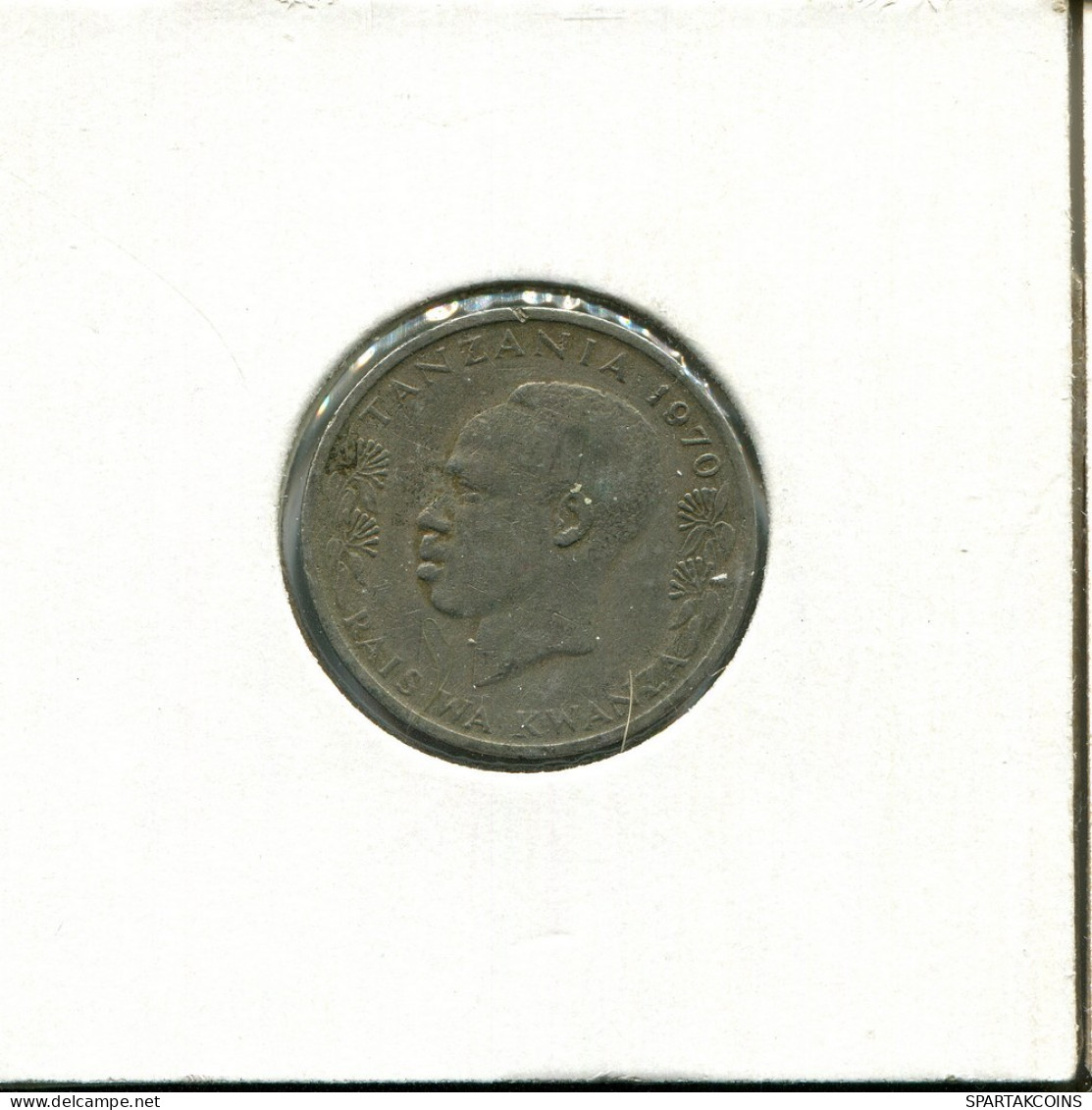 50 SENTI 1970 TANZANIA Coin #AT972.U.A - Tansania